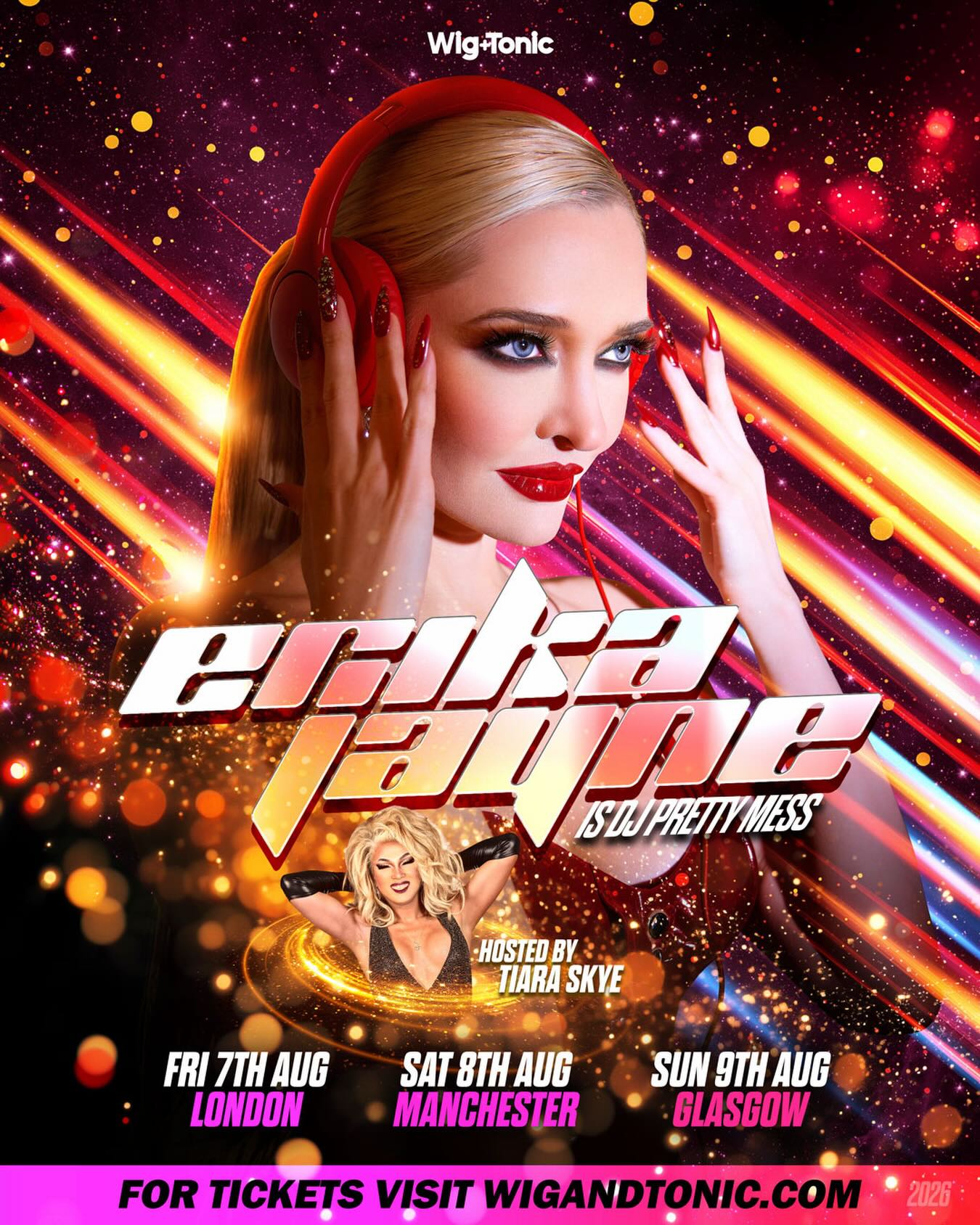 Erika Jayne The Freedom Tour Poster 2026